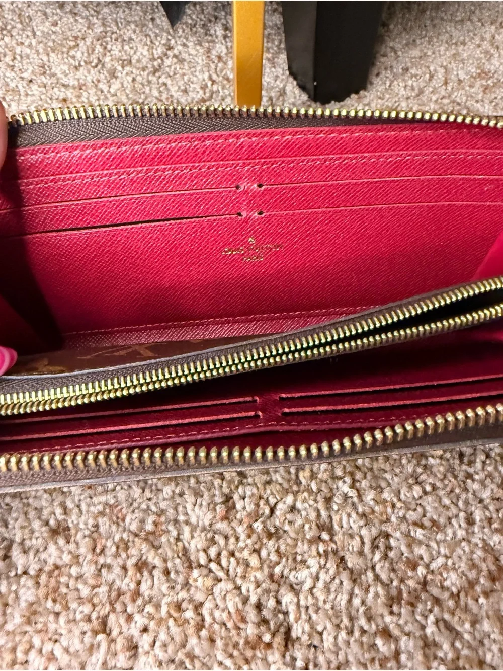Louis Vuitton Clémence Wallet in Monogram Canvas